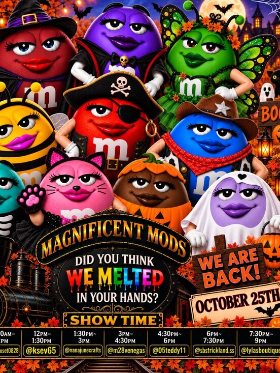 Other - M&M's Magnificent MOD Train OCT 25TH